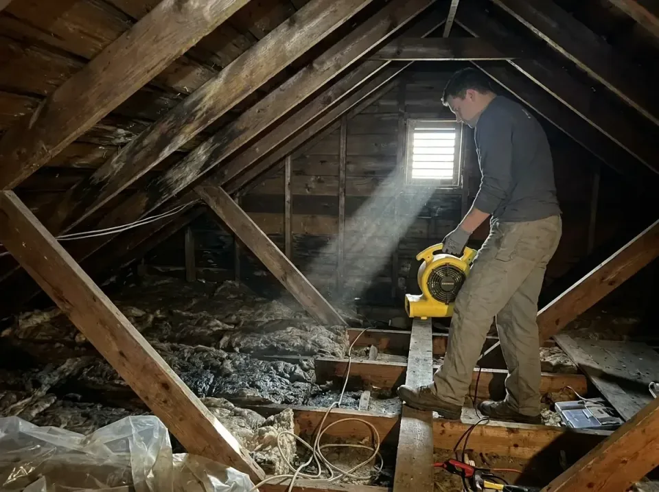 attic-water-damage-drying-proc-007 — frequently asked questions, Emergency Water Extraction & 24/7 Flood Response in Brownwo…